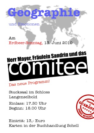 Herr Mayer, Frl. Sandrin und das Comitee